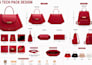 design bag tech pack backpack tech pack handbag design tote bag leather goods